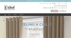 Desktop Screenshot of idealtextiles.co.uk